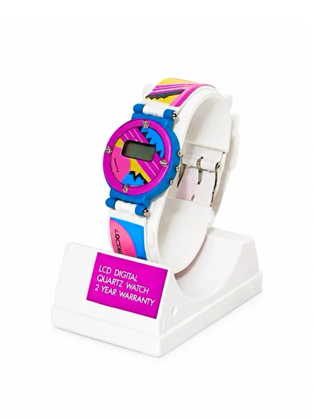 Vintage 1980s Jordache LCD Digital Quartz Watch
